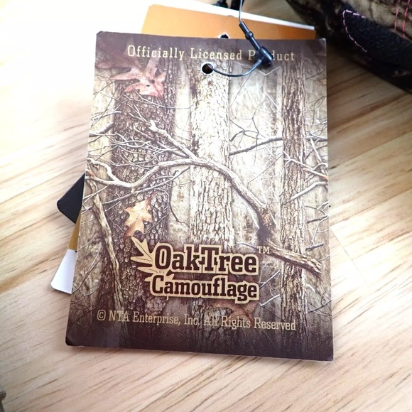 Huntworth Womens Oak Tree Camo Gloves Size Medium Realtree Waterproof - Picture 5 of 8